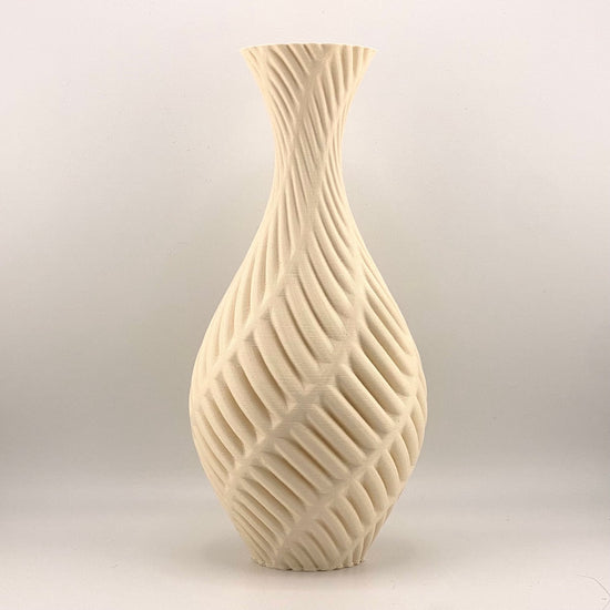 Fern 3D printed in Ivory glossy filament